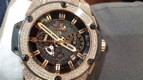 hublot king power gold frank dümmel|Hublot king gold diamond.